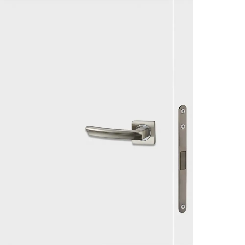 Дверь межкомнатная глухая Invisible 80x220 см цвет белый с замком левая 89433709 STLM-2127613 VELLDORIS  - Вид №3