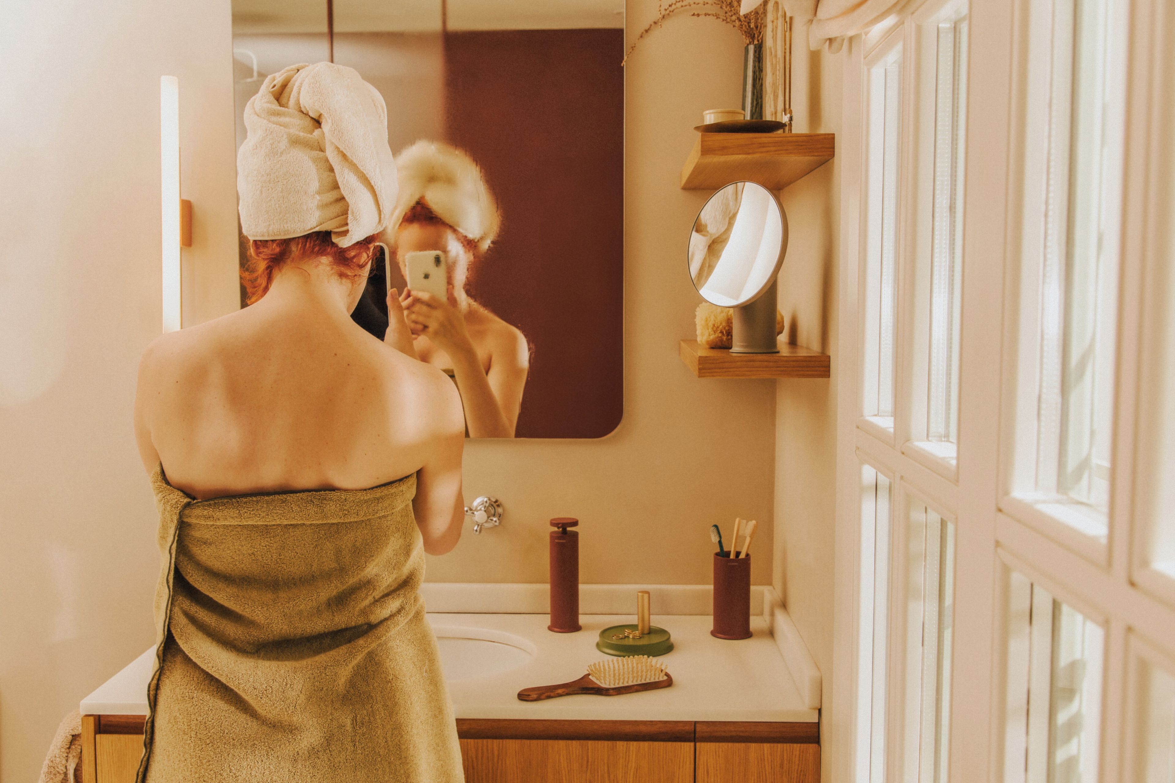 Столешница круглое увеличительное зеркало Cosmic Гейзер ARCH-00044037 - Вид №4