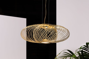 Светодиодный подвесной светильник с регулируемой яркостью из нержавеющей стали