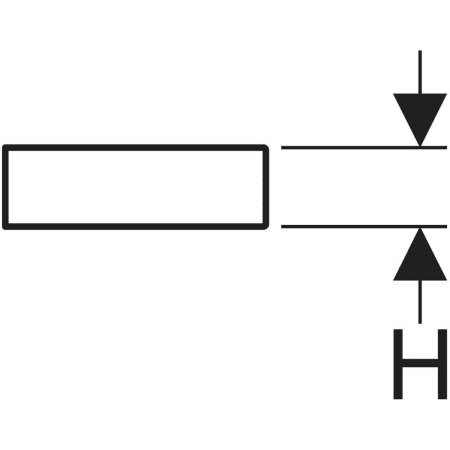 841992000 Настенная полка Geberit iCon Geberit  - Вид №4