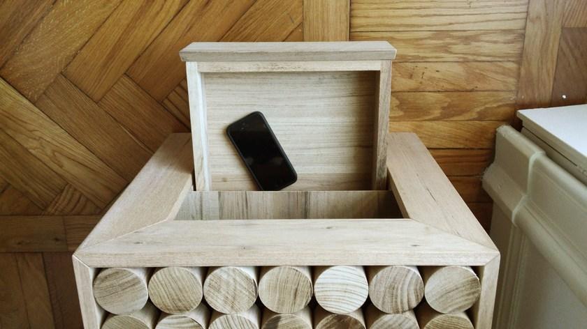 mg12 Прикроватная тумбочка из массива дерева с ящиками Sofia sun-id-1492434 - Вид №2