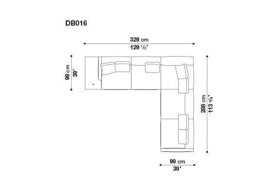 Кожаный диван B&B Italia док ARCH-00106863 - Вид №31