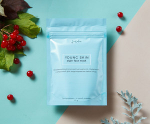 7089 Омолаживающая альгинатная маска со спирулиной и хлореллой для моделирования овала лица Вкусляндия