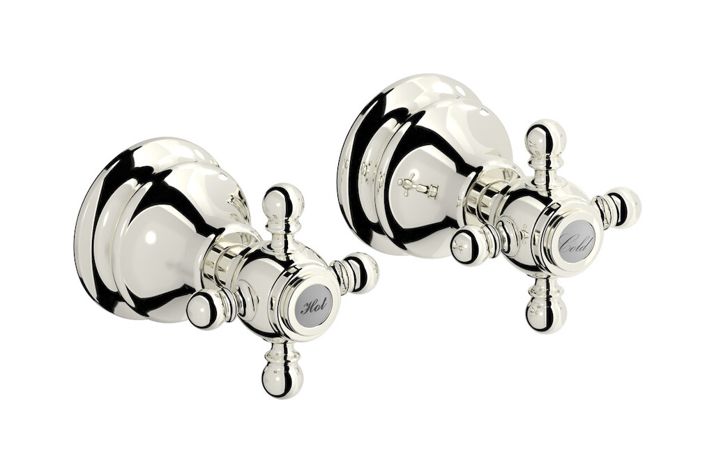 Встроенный смеситель для душа на 2 отверстия на 1 потребителя. WE ARE IB hr400pl Platinum Hermes