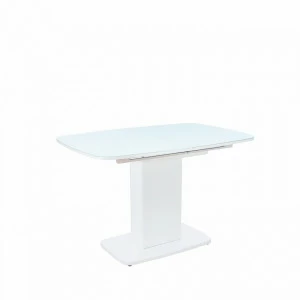 Обеденный стол раздвижной белый Leset "Денвер 1Р" IMPEX  00-3967198 Белый