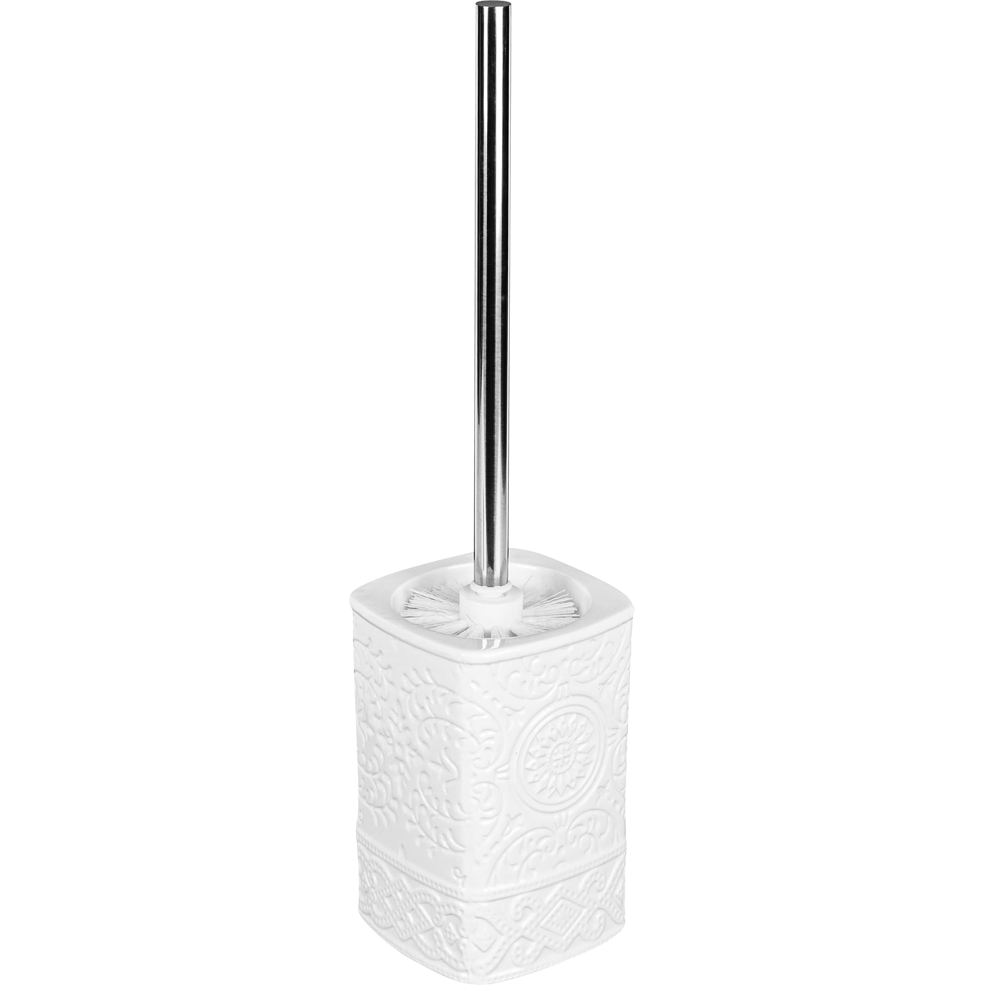 17119948 Ёршик для унитаза напольный «», керамика, цвет белый Ажур Santreyd 