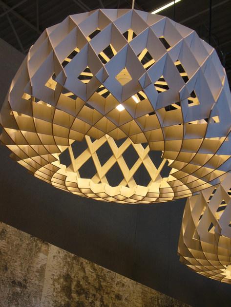 SHOWROOM Finland Подвесной светильник из фанеры Pilke sun-id-1419243 - Вид №1