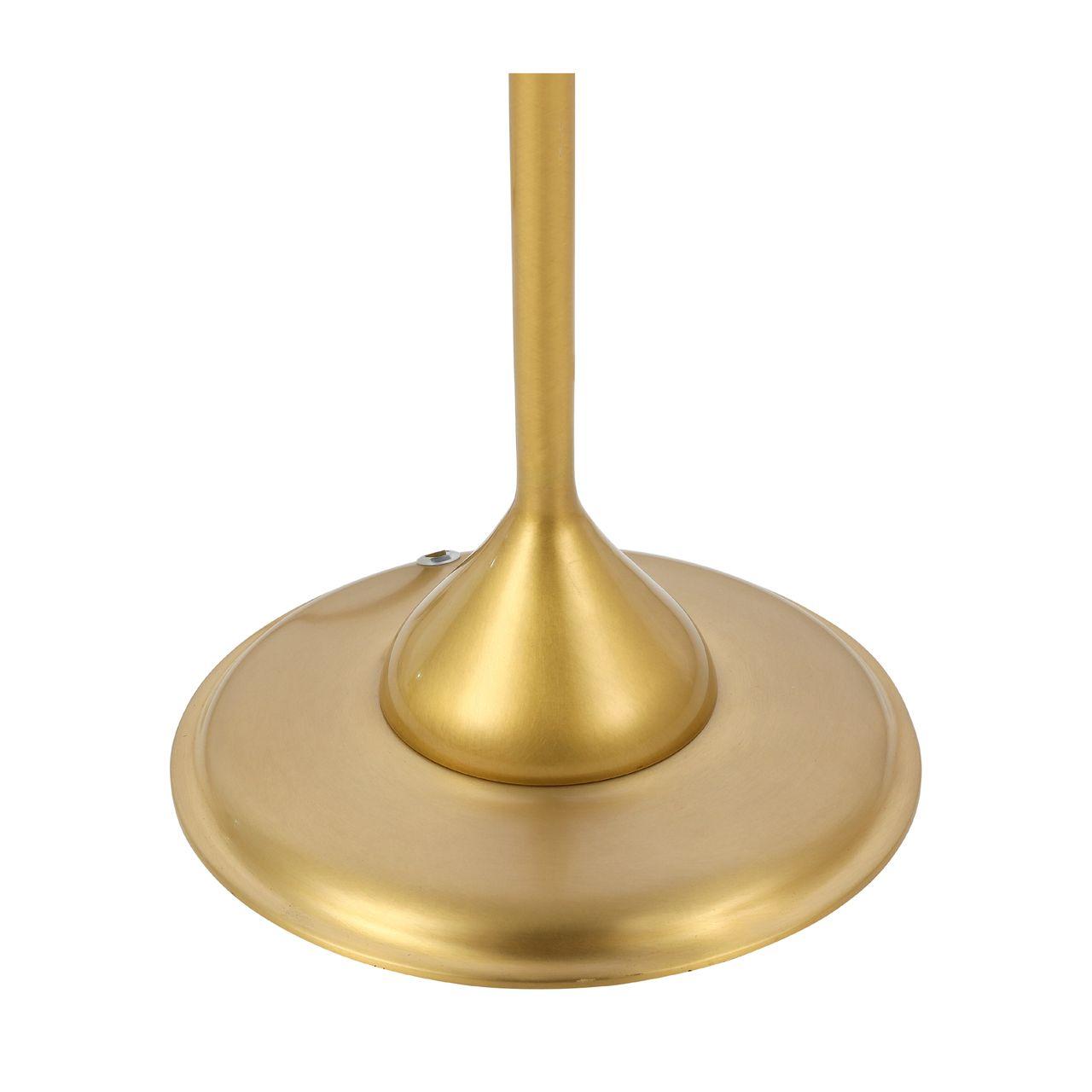 Торшер с абажуром 156х35 см черный Velossa SL1123.205.01 ST LUCE VELOSSA 00-3889552 Золото;черный  - Вид №1
