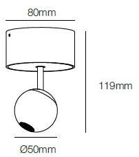 BENEITO FAURE Регулируемый светодиодный потолочный светильник из алюминия Bora sun-id-1465868 - Вид №4