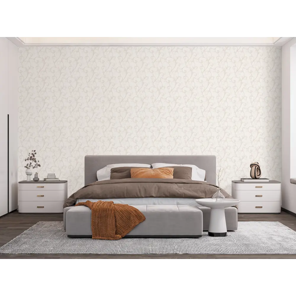 Обои флизелиновые Wallberry Афродита бежевые 1.06 м ВИ9161 84659341 STLM-2015979 - Вид №2
