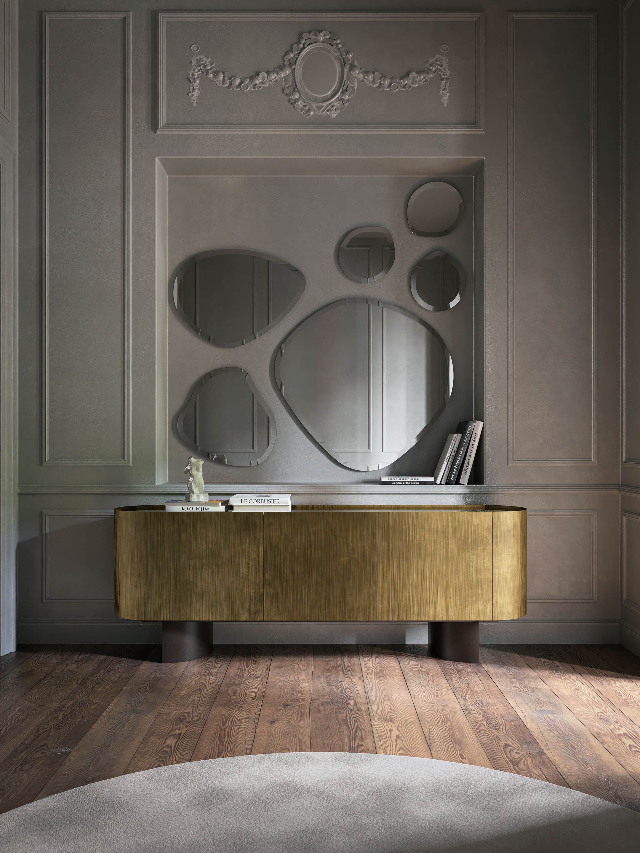 Настенное зеркало Cattelan italia HAWAII ARCH-00055655 - Вид №1