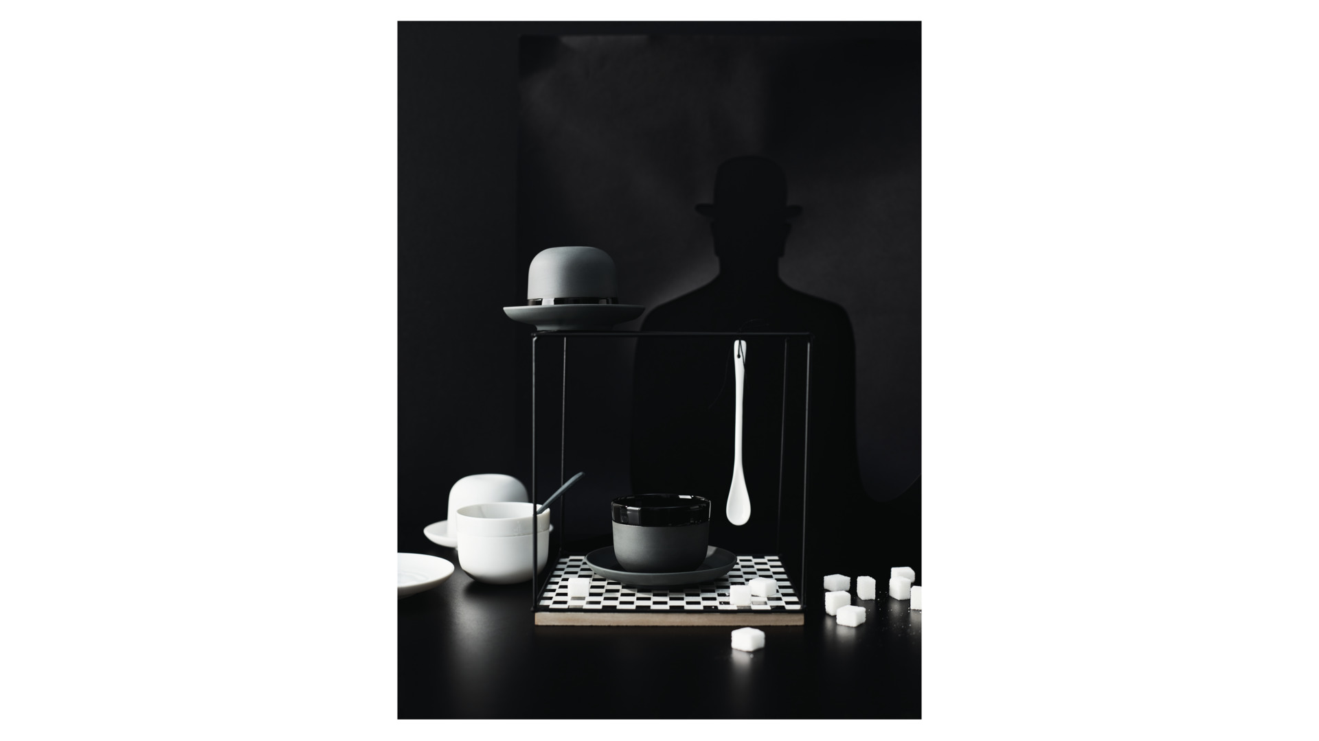 10654567 Rosenthal Чашка для эспрессо с блюдцем Rosenthal Капелло 210мл, фарфор, черная Фарфор  - Вид №2