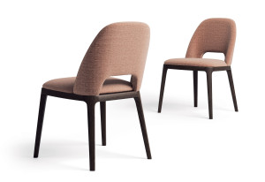 Мягкий стул из ткани