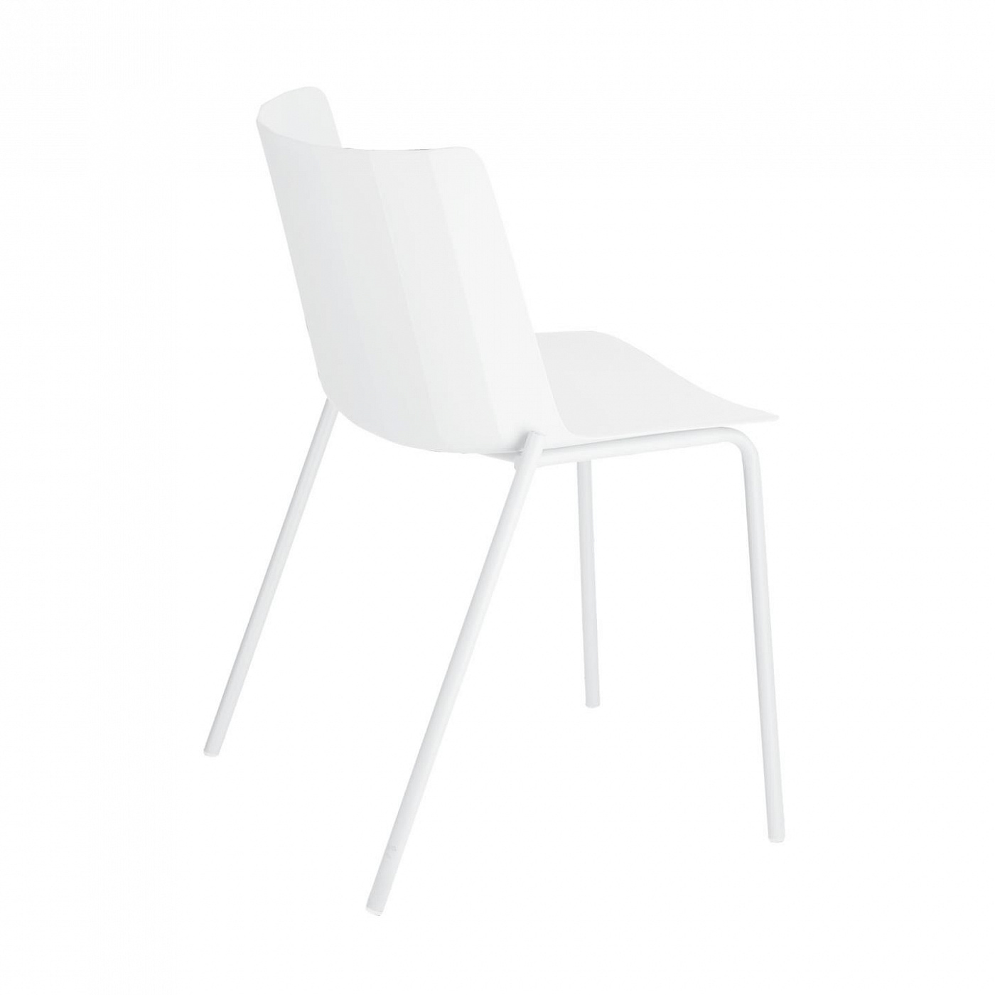 093189 белый стул La Forma Hannia  - Вид №2