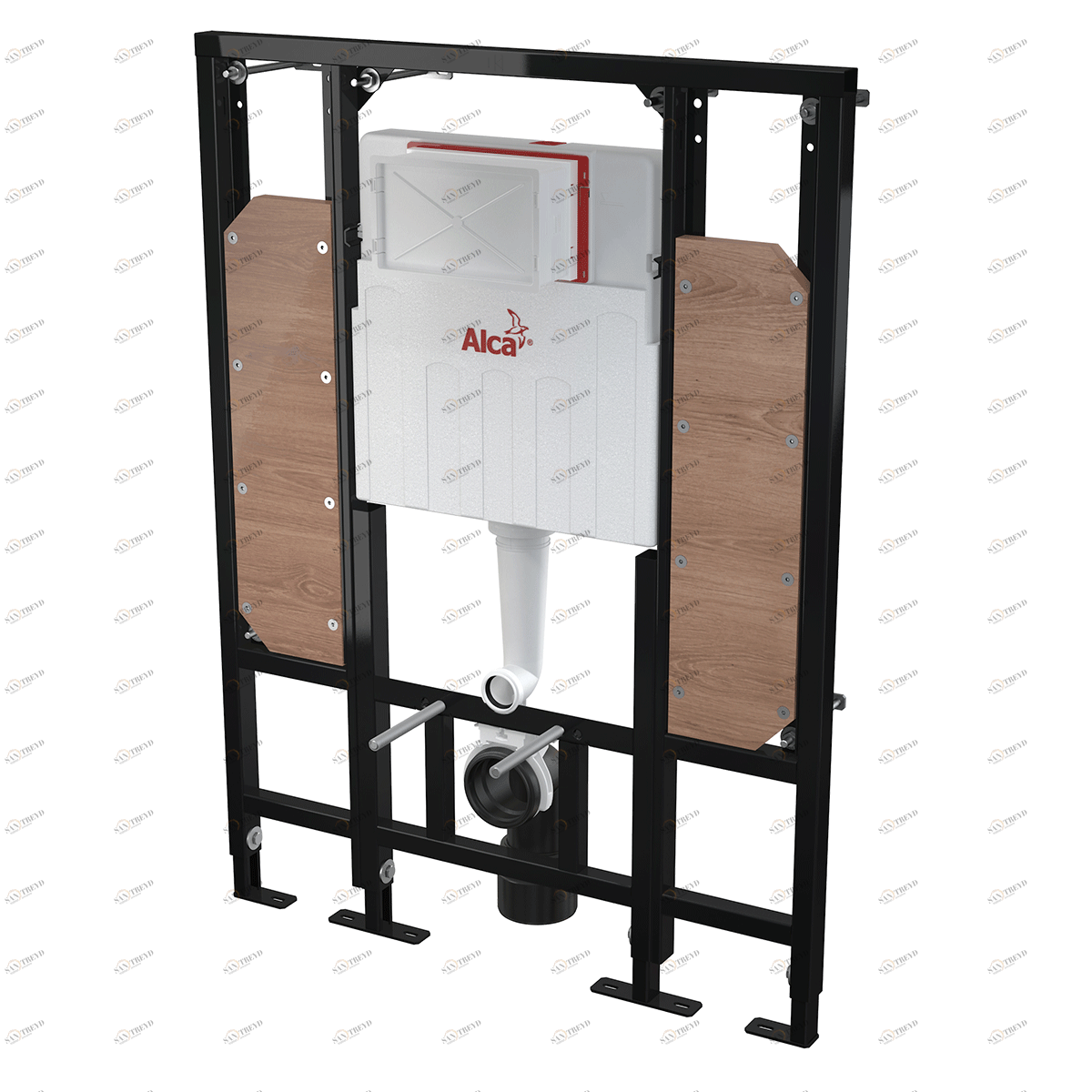 Скрытая система инсталляции для сухой установки (для гипсокартона) – для людей с ограниченными физическими возможностями ALCAPLAST AM1011300HSÁDROMODUL