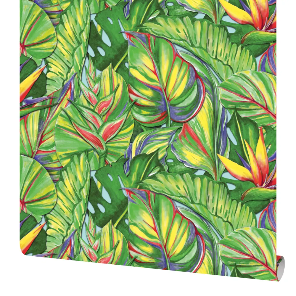 Обои флизелиновые Vog Collection Тропики зеленые 1.06 м 90125-73 STLM-2188238