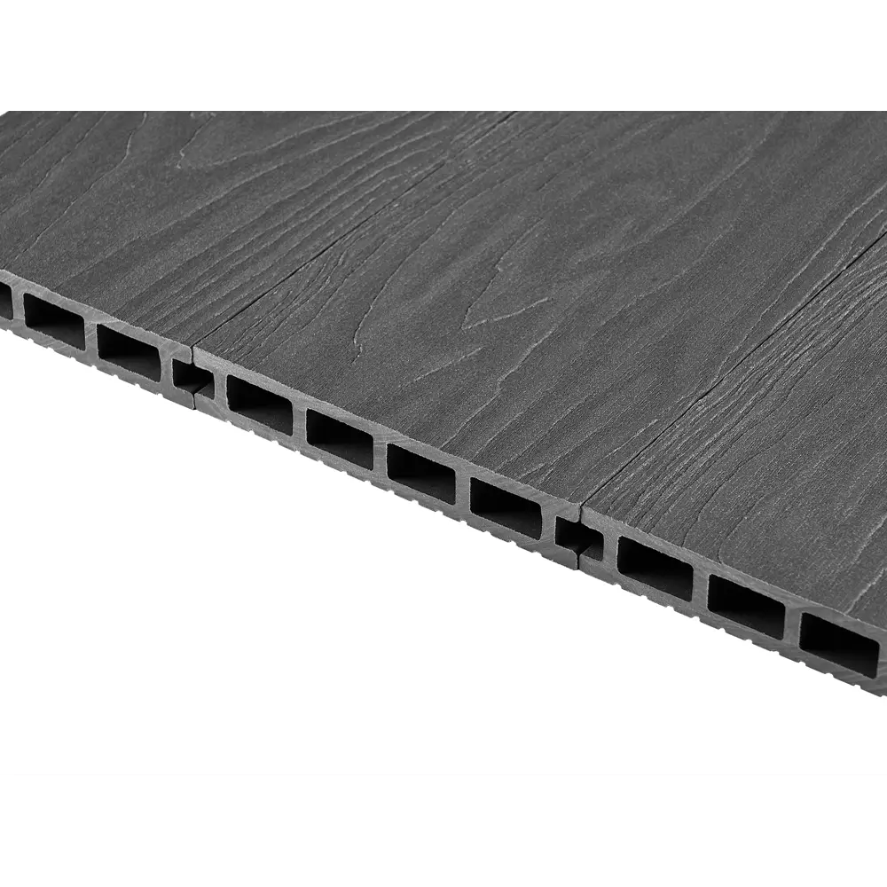 Террасная доска ДПК Groentec цвет Серый 145x25x4000 мм 0.58 м² STLM-2089831 - Вид №3