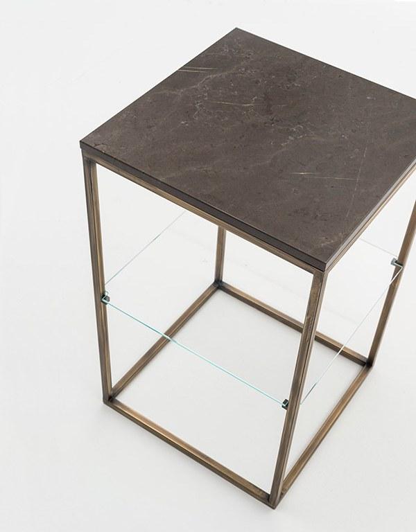 OAK Журнальный столик / прикроватная тумбочка из мрамора Milano collection Sc5048 - Вид №3