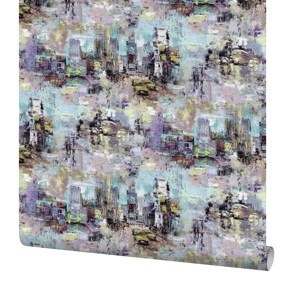 Обои флизелиновые Erismann Canvas голубые 1.06 м ЭР60473-04 STLM-2159214