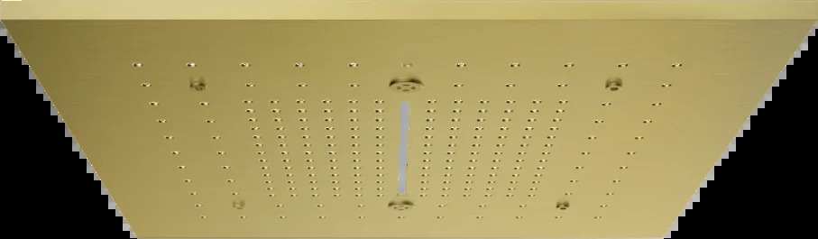Насадка для душа 57016 716 Gessi Afilo PVD С ЗОЛОТОЙ ЩЕТКОЙ