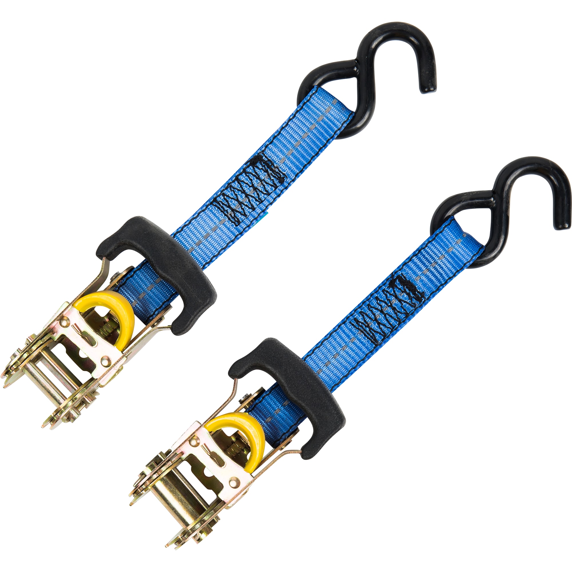 13139781 Набор ремней с храповиками 2.5х360 см, 4 шт Santreyd 