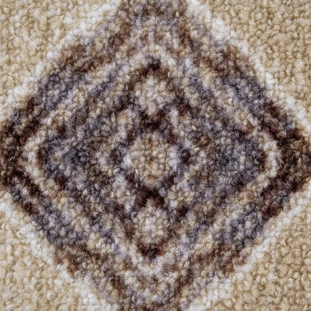 Ковровое покрытие «Баро», 4 м, цвет бежевый/коричневый/принт ВИТЕБСКИЕ КОВРЫ STLM-2054616 - Вид №1