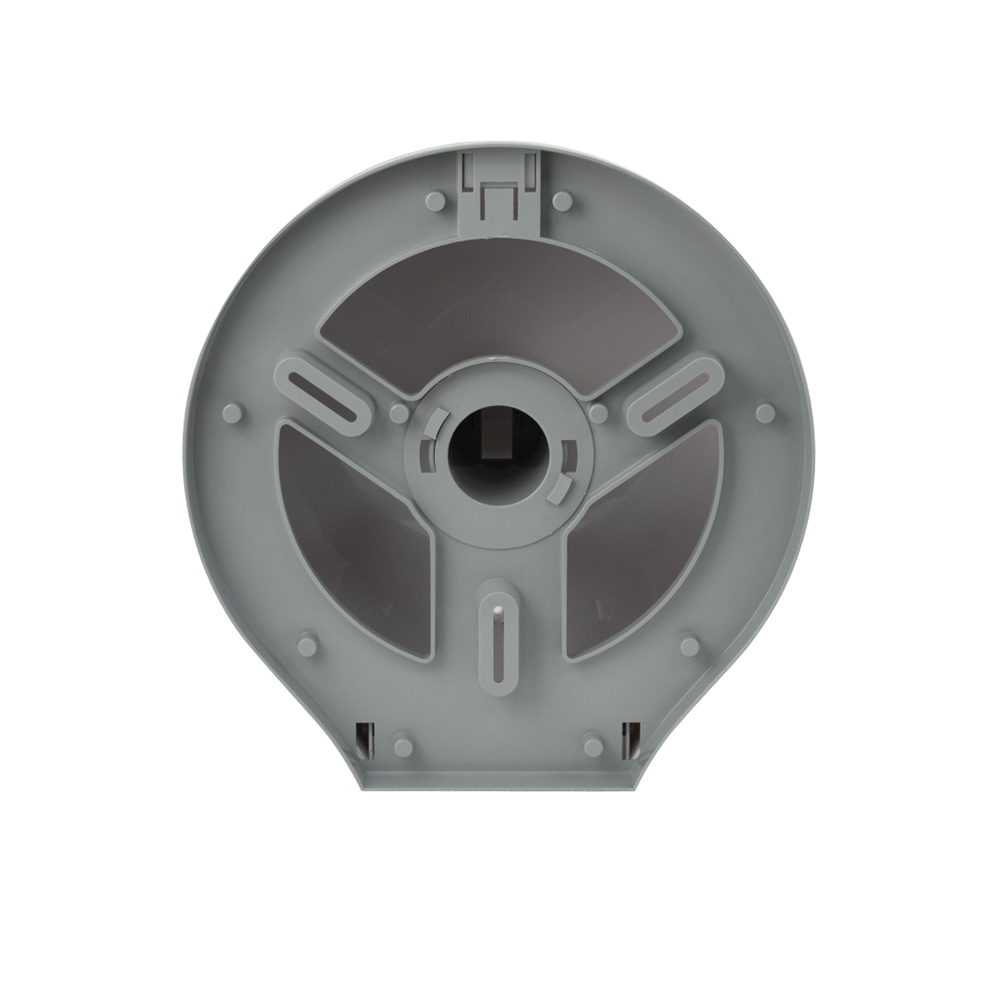 GFmark - Диспенсер для туалетной бумаги - барабан, пластиковый, БЕЛЫЙ, с глазком, с ключом, код: 925  - Вид №3