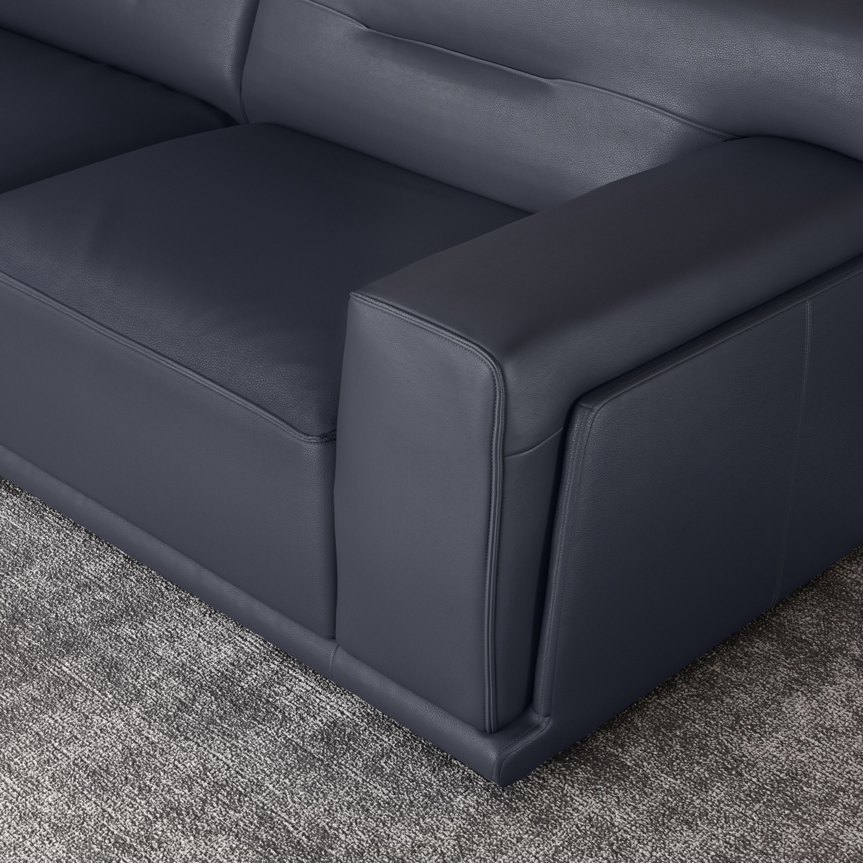 Угловой диван из ткани Natuzzi Italia Dorian ARCH-00115956 - Вид №7