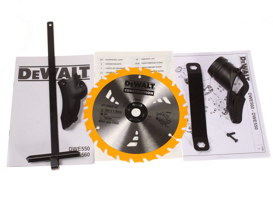 Пила дисковая DeWALT DWE560 6612306 STDN-0091473 - Вид №7