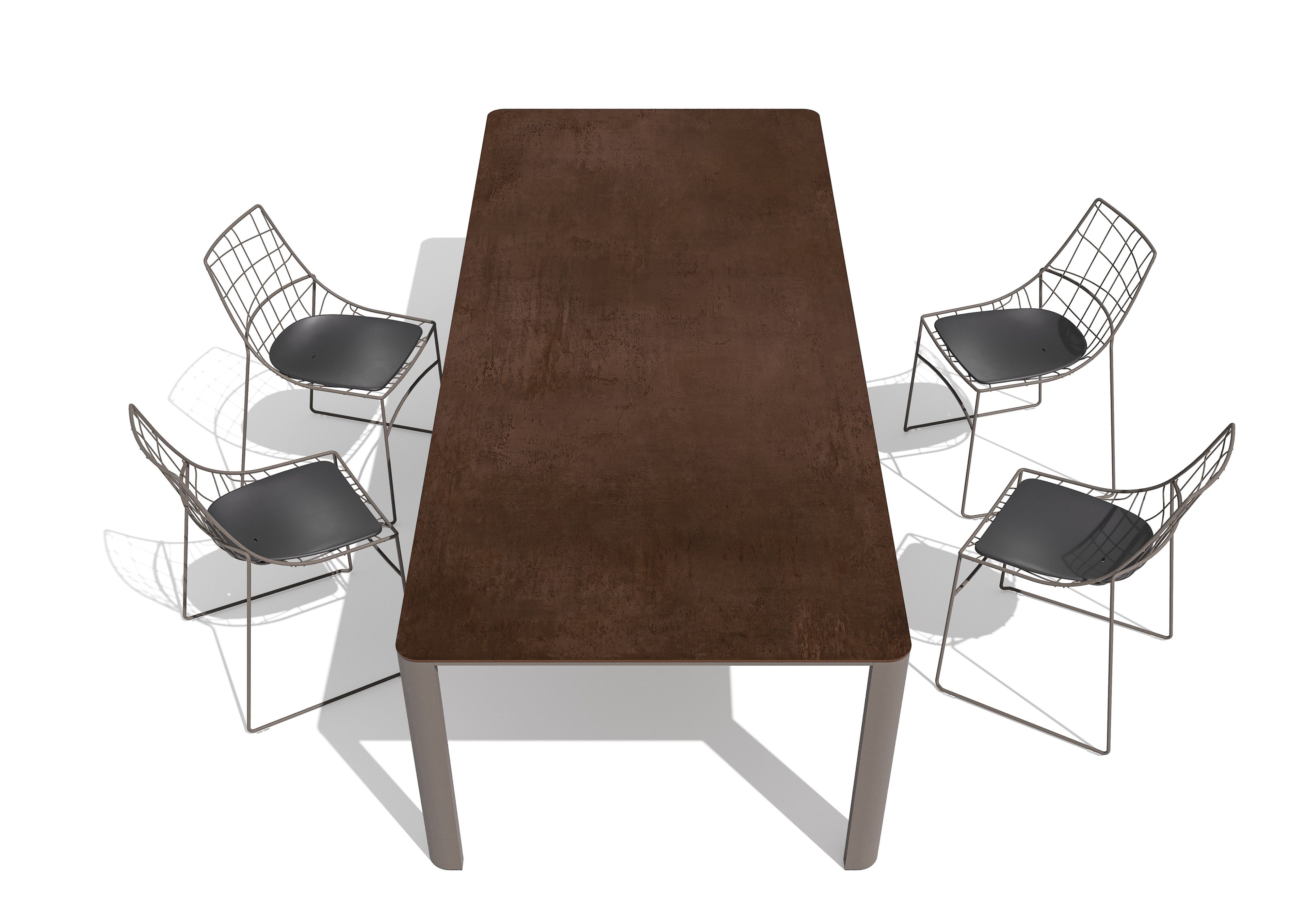 Прямоугольный садовый стол Sovet Italia Kodo ARCH-00149631 - Вид №7