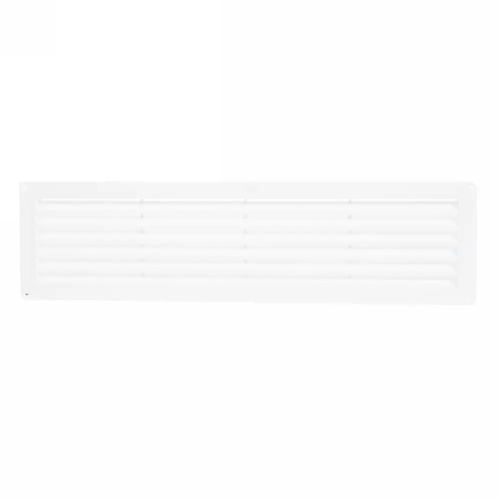 Решётка вентиляционная Вентс МВ 450 462x124 мм пластик цвет белый STLM-2136772 - Вид №1