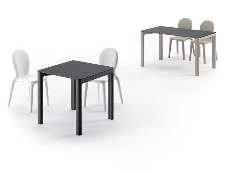 Пластиковый обеденный стол PLUST ARCH-00013503