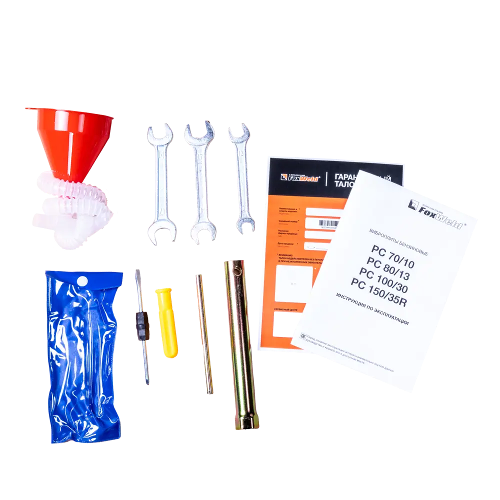 Виброплита бензиновая Foxweld PC 100/30 двигатель Lifan, 4800 Вт, 630x500 мм STLM-2046696 - Вид №7