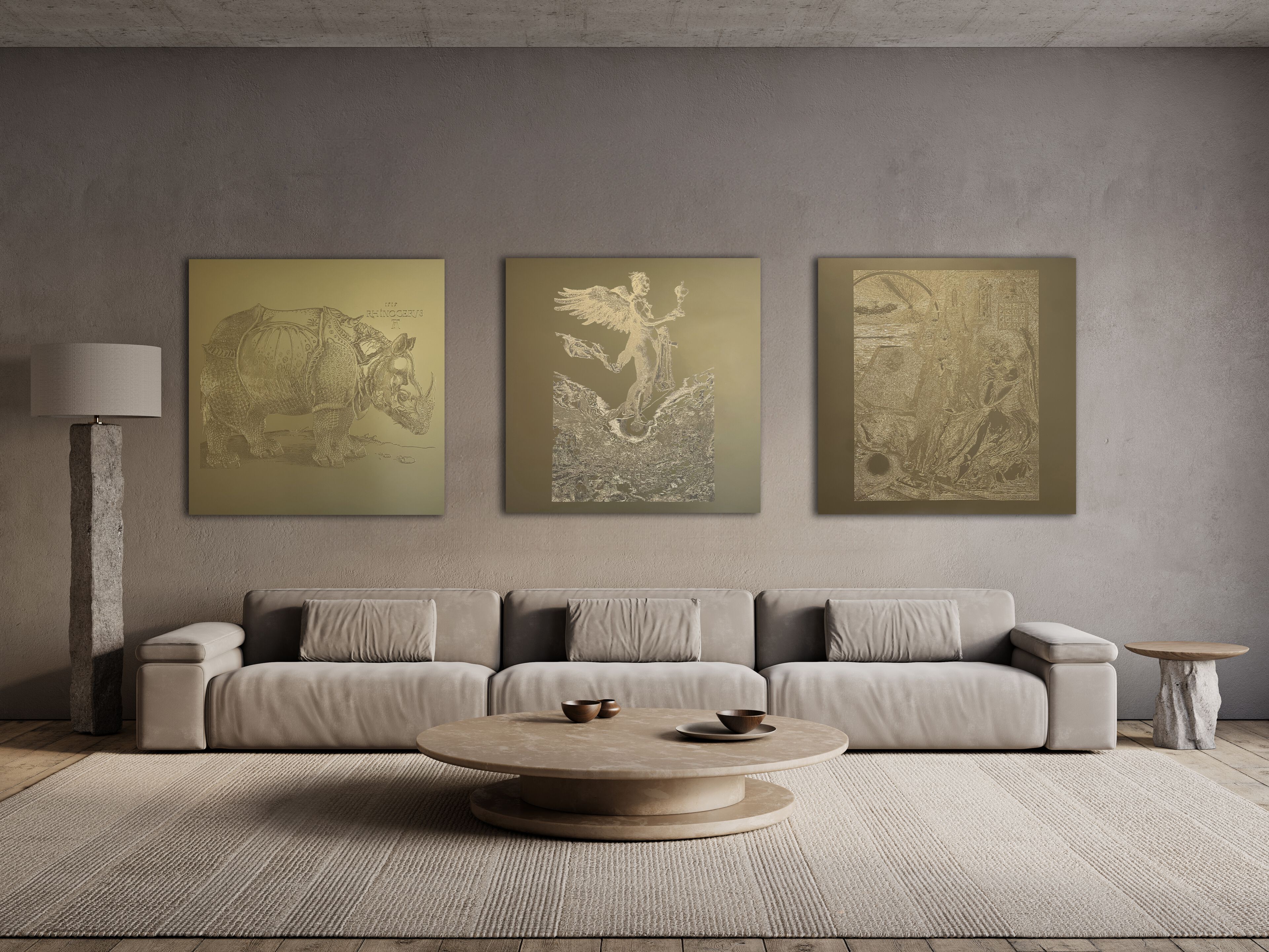 Алюминиевая гравюра на дереве Officinarkitettura® Дюрер ARCH-00118448 - Вид №11