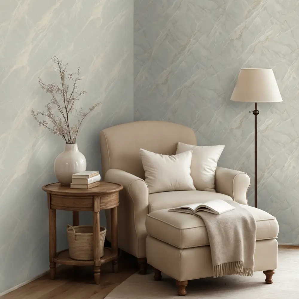 Обои флизелиновые Euro Decor Slab серые 1.06 м ED7290-01 89416644 STLM-1568528 - Вид №3