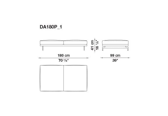 3-местный тканевый диван B&B Italia док ARCH-00033457 - Вид №105