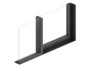 Алюминиевое раздвижное окно