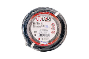 16243648 Кабель ВВГ-Пнг 3х2,5 10м ГОСТ 17747 DORI
