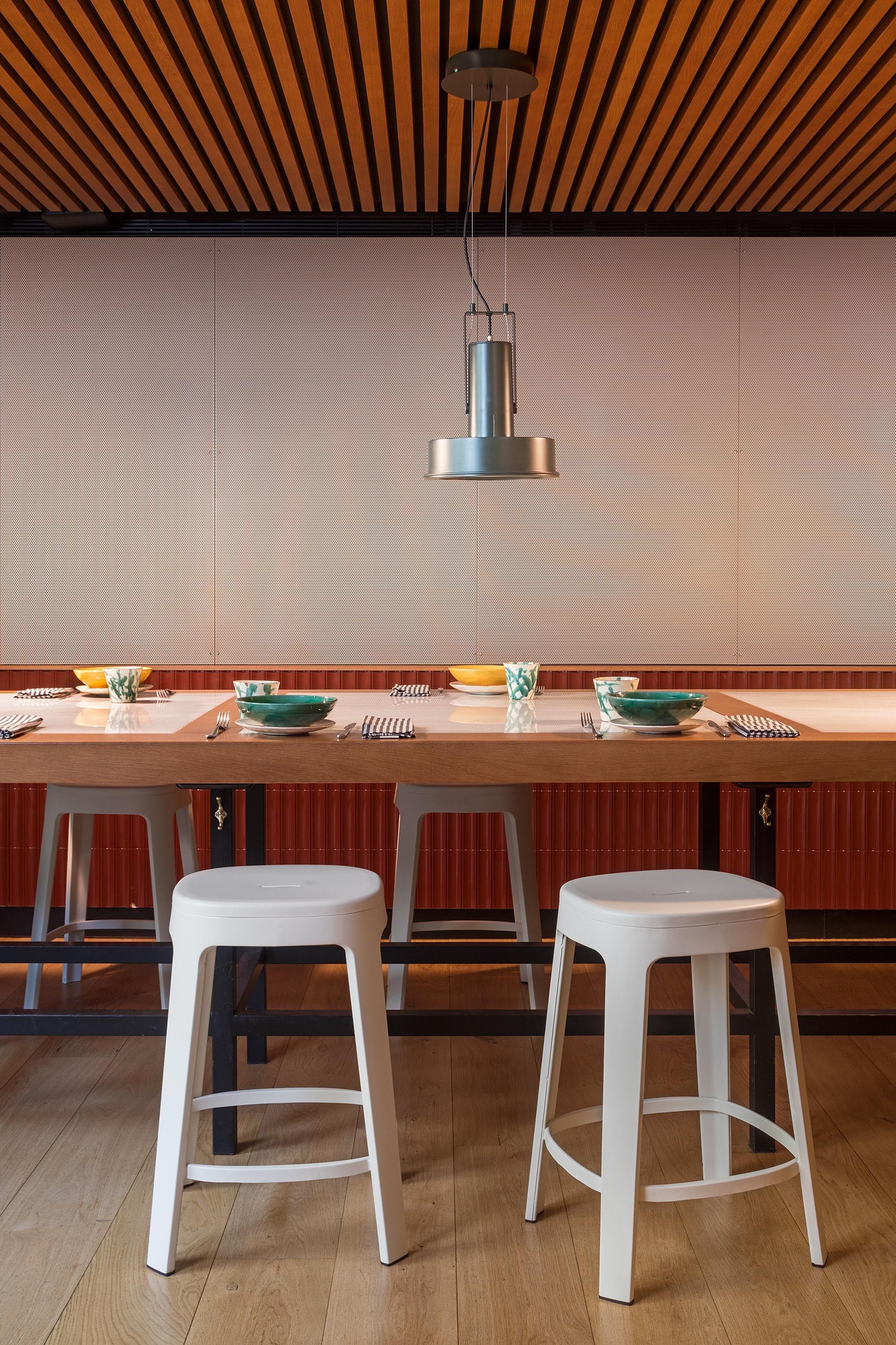 Высокий стальной барный стул RS Barcelona OMBRA ARCH-00024296 - Вид №11