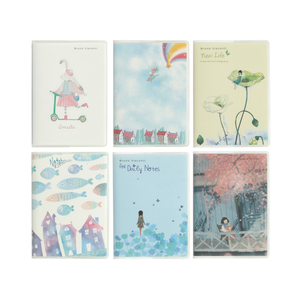 3-219 Блокнот "CITY JOURNAL" А7 105 х 75 мм 64 л. линейка Bruno Visconti 