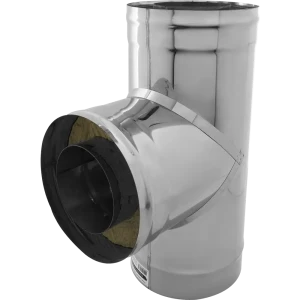Сэндвич-тройник Corax 90 430/0.8 мм D120x200 мм
