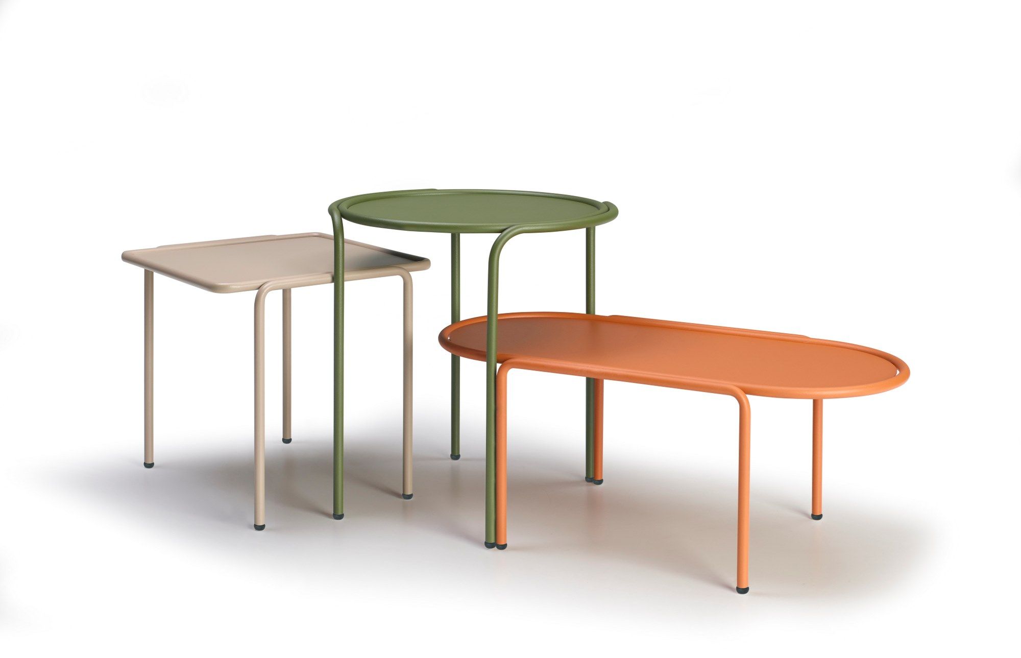 Окрашенный металлический прямоугольный садовый столик S-CAB Dress_Code ARCH-00037401 - Вид №6