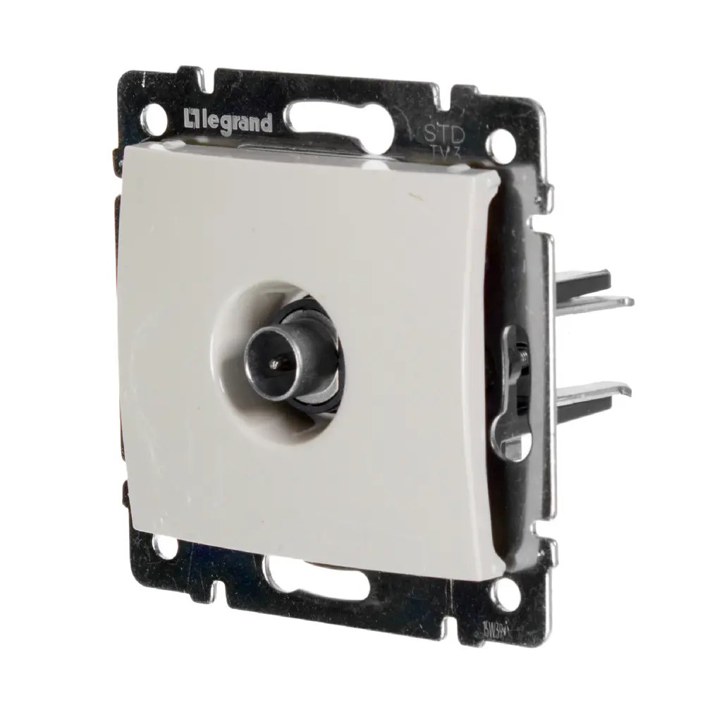 Проходная ТВ-розетка Legrand Valena Classic слоновая кость 12553489 STLM-0002228 - Вид №2
