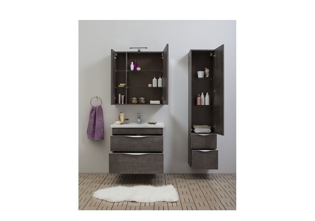 Тумба с раковиной Aquanet Эвора 70 дуб антик 0018300100182323 - Вид №4