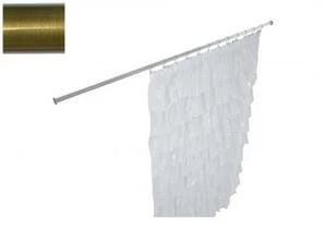 Карниз для ванны Aquanet прямой 130 бронза