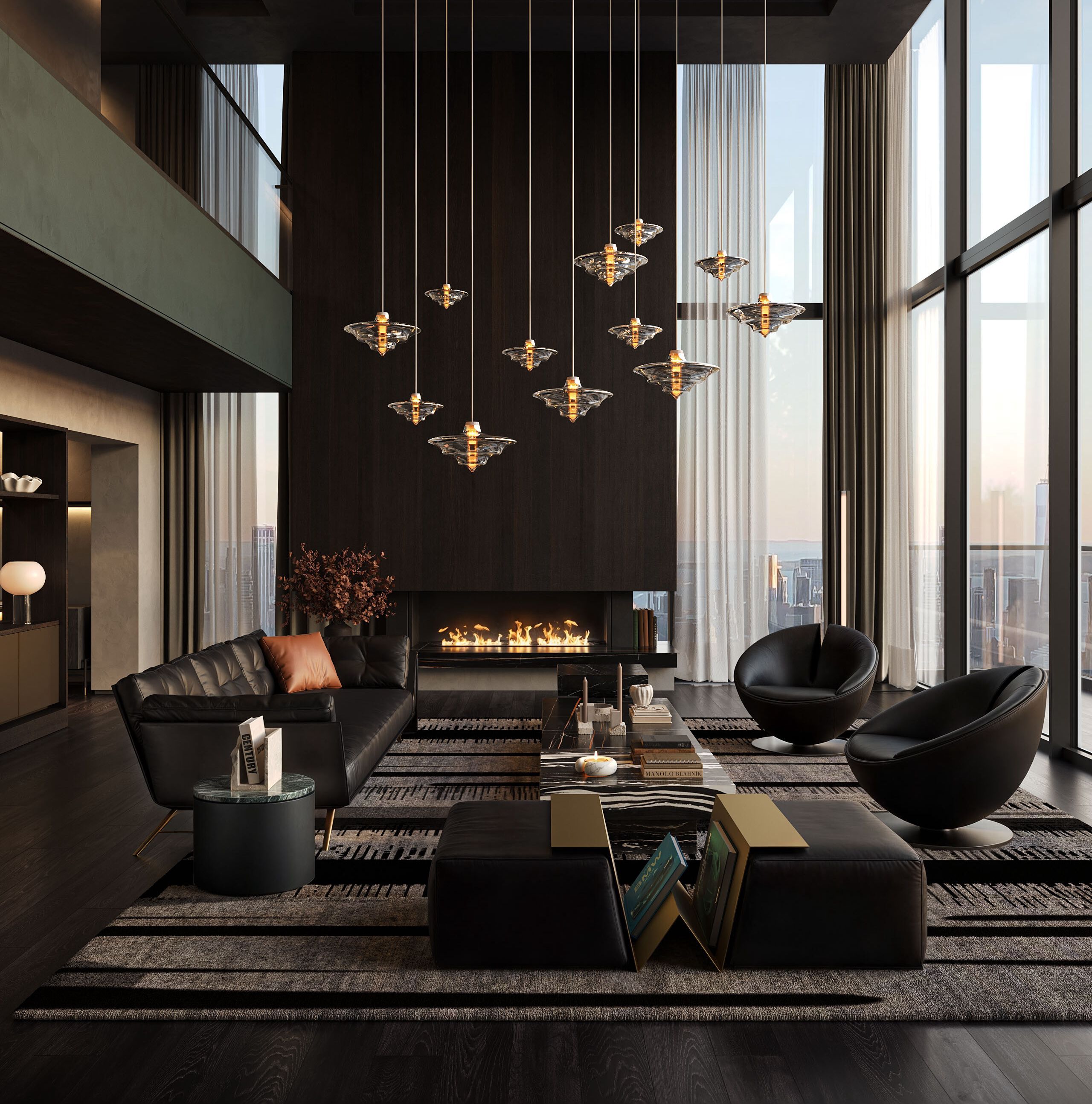 Кристалл подвесной светильник Wayne Enterprises Home Collection WE-002 ARCH-00009533 - Вид №2