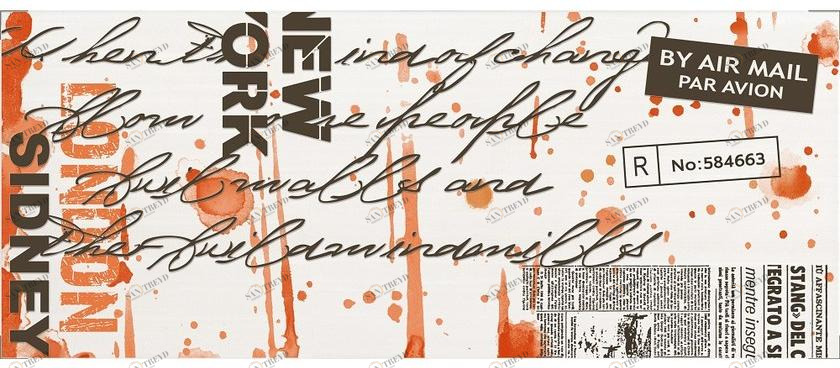 CERAMICHE BRENNERO Белая настенная плитка для дома Flou Cim