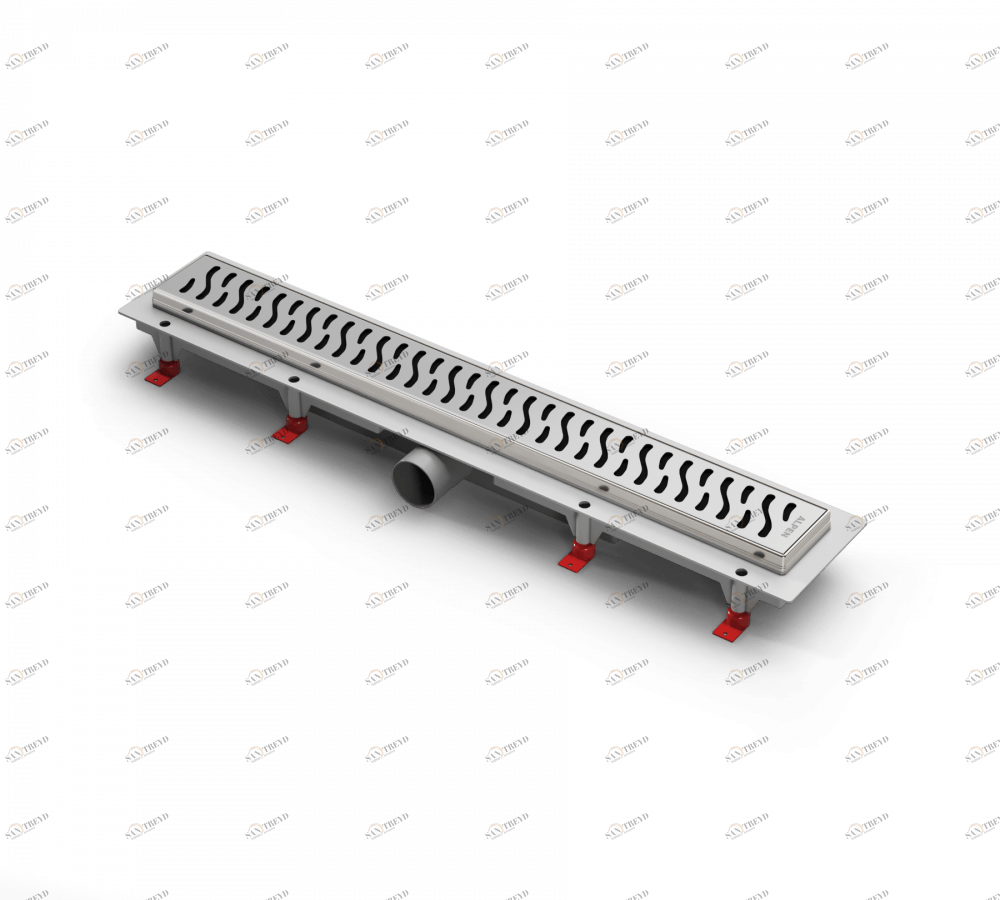 Водоотводящий желоб ALPEN Harmony ALP-1050/50HN1 с рамкой 