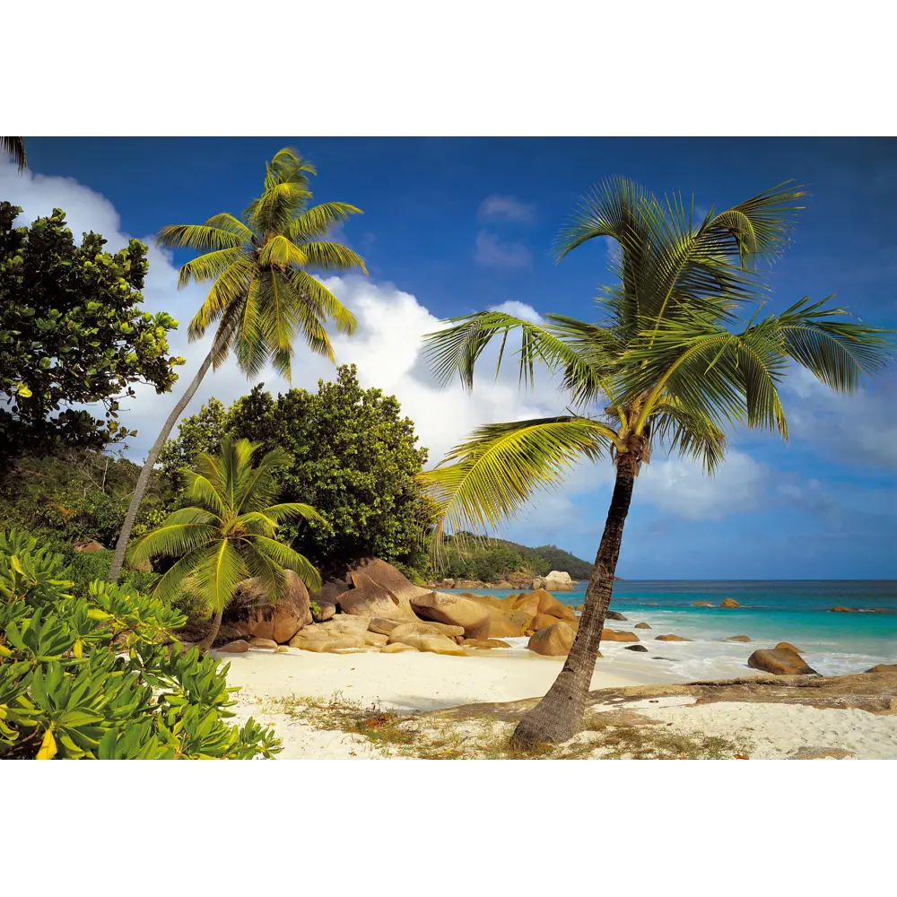 Фотообои бумажные, 368х254 см, KOMAR Остров Praslin STLM-2089253