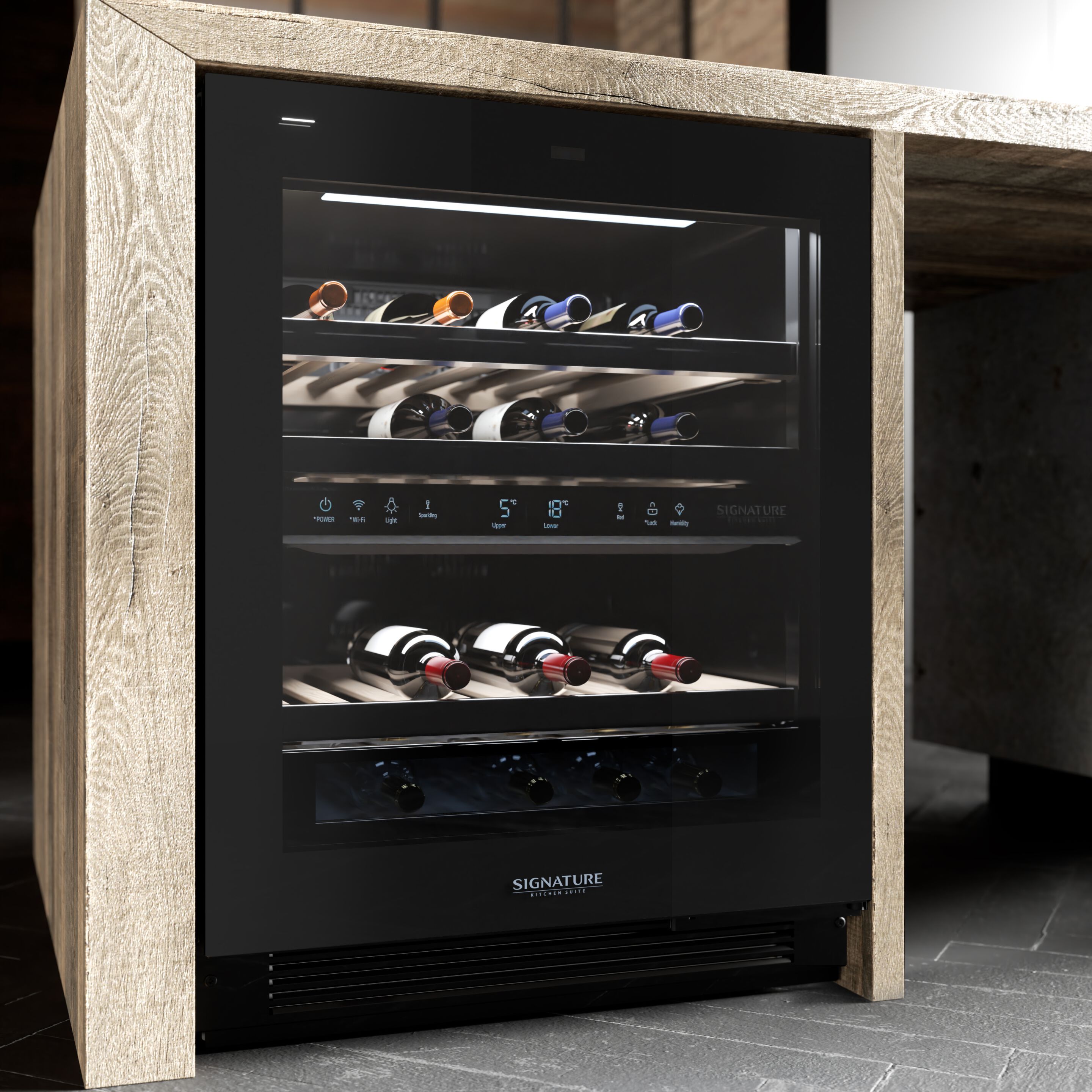 Вино подвал подплан SKS | Signature Kitchen Suite SKSUW2401G ARCH-00001470 - Вид №1